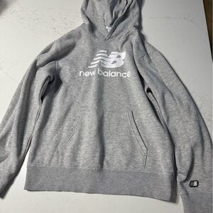 New Balance Heather Gray Hoodie